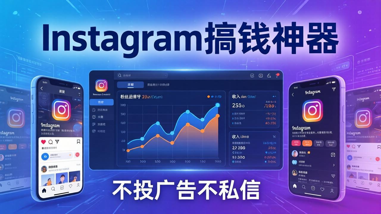 Instagram搞钱神器：月涨6万粉+月入5万刀，不投广告不私信，靠算法+低价产品-HEIXMI（中国站）