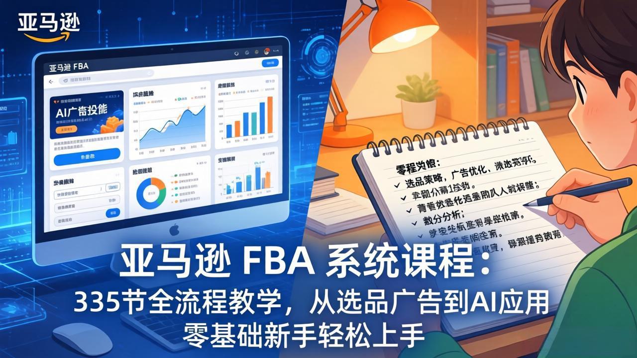 亚马逊 FBA 系统课程(更新26年3月-HEIXMI（中国站）