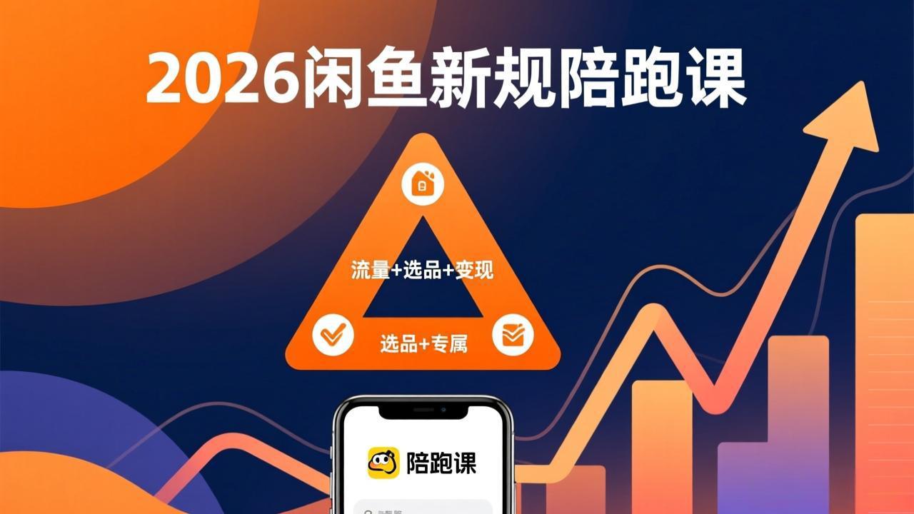 2026闲鱼高阶陪跑课全新上线，带你吃透新规玩转选品流量，从零搭建稳定变现盈利体系-HEIXMI（中国站）