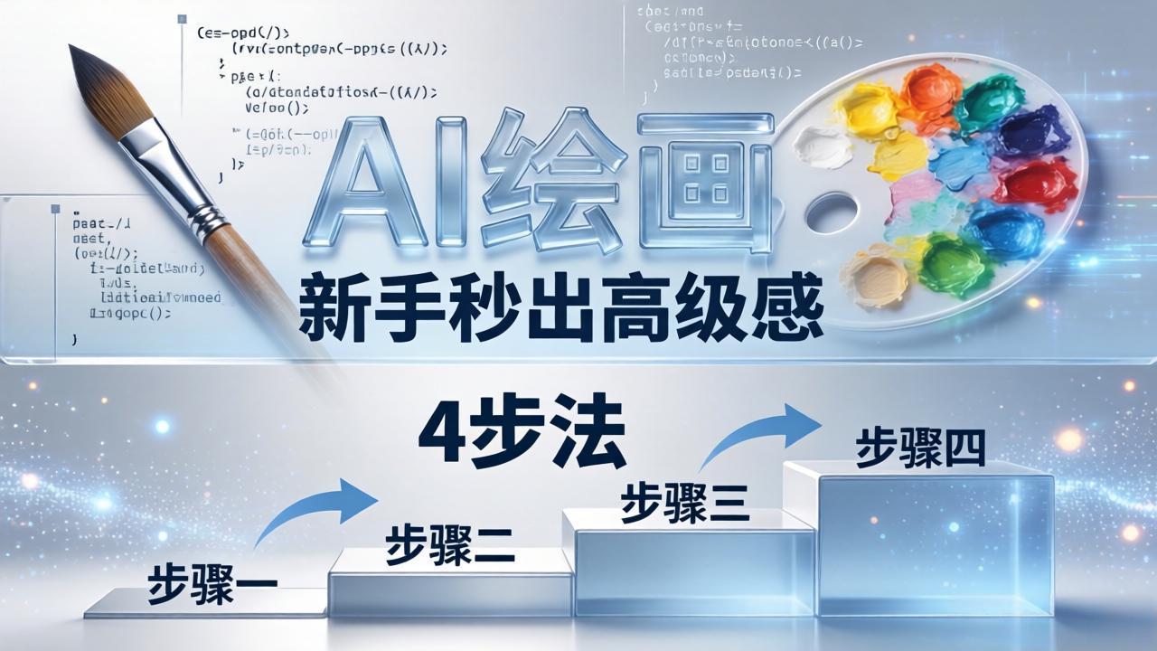 AI绘画入门别再硬磕了！即梦4步法：万能提示词公式+BRTR框架，新手秒出高级感-HEIXMI（中国站）