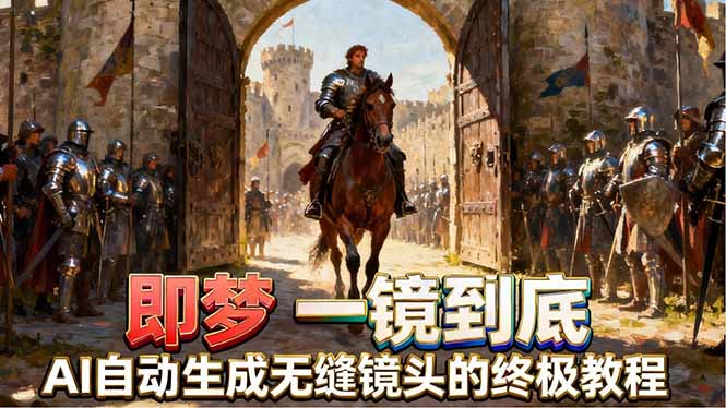 即梦AI一镜到底终极教程，智能补帧+运镜技巧，AI自动生成无缝丝滑长镜头高效出片-HEIXMI（中国站）