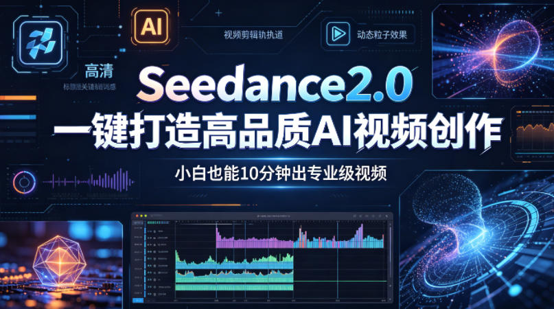 Seedance2.0一键打造高品质AI视频创作，小白也能10分钟出专业级视频-HEIXMI（中国站）