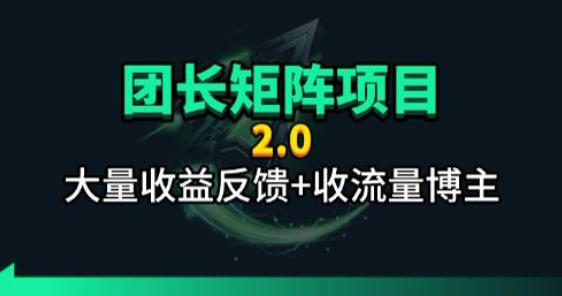 【团长合作2.0】视频矩阵项目_招发手矩阵+剪辑师，共赢项目【揭秘】-HEIXMI（中国站）