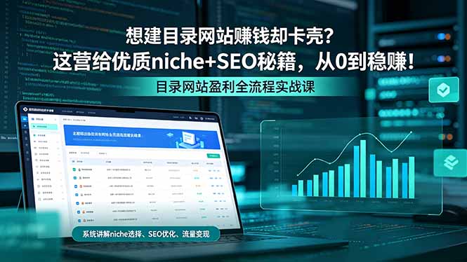 想建目录网站赚钱却卡壳？这营给优质 niche+SEO 秘籍，从 0 到稳赚！-HEIXMI（中国站）