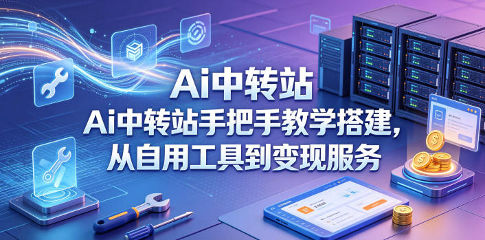 Ai中转站手把手教学搭建，从自用工具到变现服务-HEIXMI（中国站）