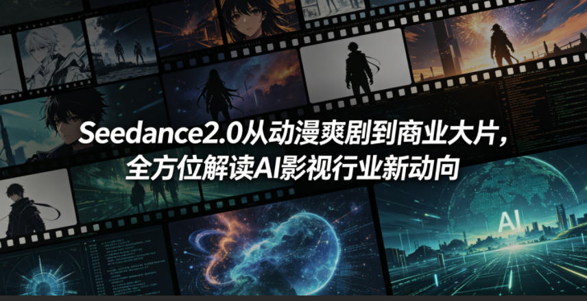 Seedance2.0从动漫爽剧到商业大片，全方位解读AI影视行业新动向-HEIXMI（中国站）