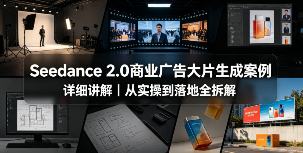 Seedance 2.0商业广告大片生成案例详细讲解｜从实操到落地全拆解-HEIXMI（中国站）