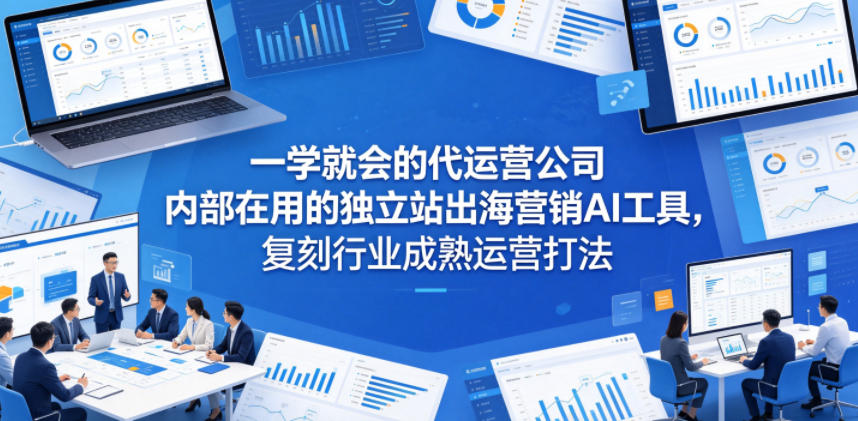 一学就会的代运营公司内部在用的独立站出海营销AI工具，复刻行业成熟运营打法-HEIXMI（中国站）
