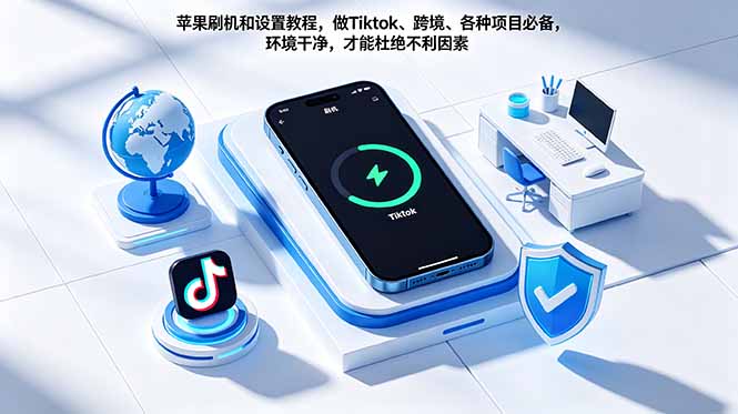 苹果刷机和设置教程，做Tiktok、跨境、各种项目必备，环境干净，才能杜绝不利因素-HEIXMI（中国站）