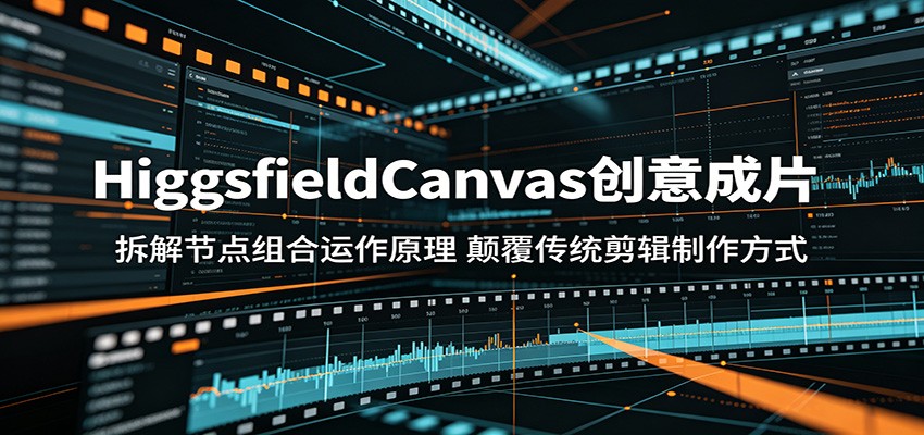 HiggsfieldCanvas创意成片：拆解节点组合运作原理，颠覆传统剪辑制作方式-HEIXMI（中国站）