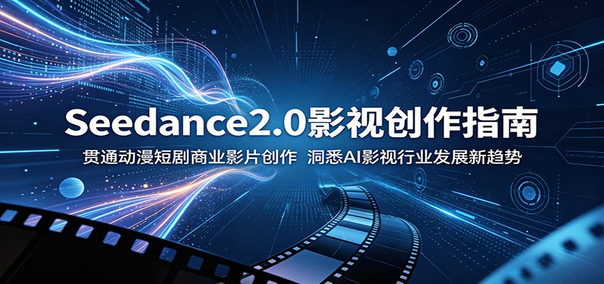 Seedance2.0影视创作指南：贯通动漫短剧商业影片创作，洞悉AI影视行业发展新趋势-HEIXMI（中国站）