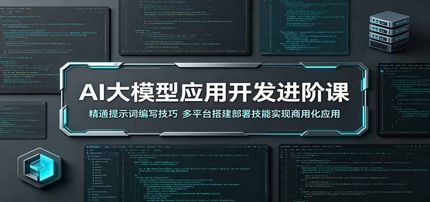 AI大模型应用开发进阶课：精通提示词编写技巧，多平台搭建部署技能实现商用化应用-HEIXMI（中国站）