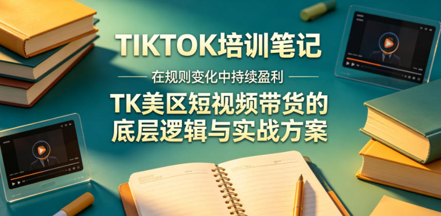 视界跨境TIKTOK4月17培训笔记，在规则变化中持续盈利，TK美区短视频带货的底层逻辑与实战方案【文档】-HEIXMI（中国站）
