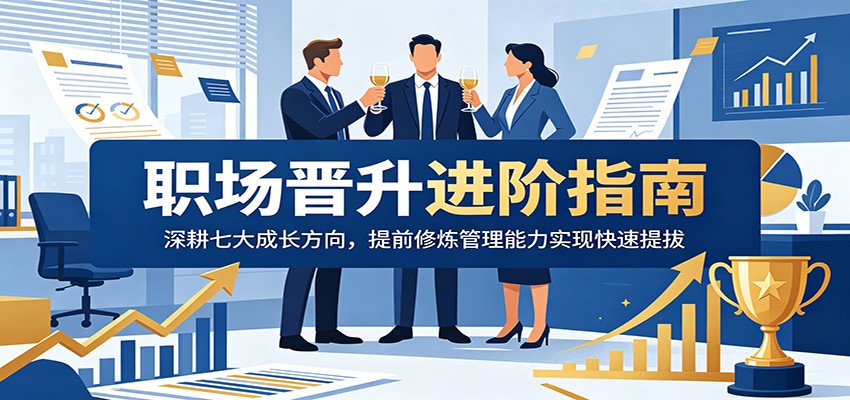 职场晋升进阶指南：深耕七大成长方向，提前修炼管理能力实现快速提拔-HEIXMI（中国站）