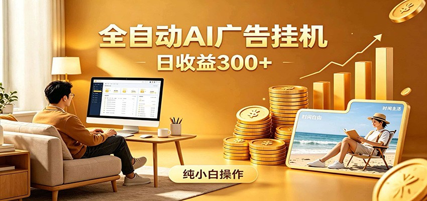 AI风口项目，全程解放双手，后台自动运行赚取收益，每天稳定收益300+-HEIXMI（中国站）