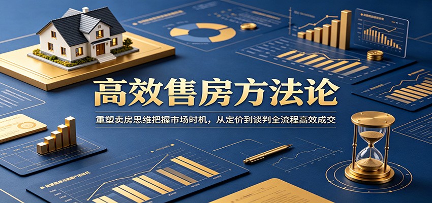 高效售房方法论：重塑卖房思维把握市场时机，从定价到谈判全流程高效成交-HEIXMI（中国站）