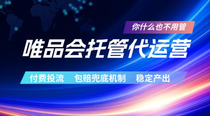 唯品会托管代运营，付费投流玩法，包赔兜底机制，稳定产出【揭秘】-HEIXMI（中国站）