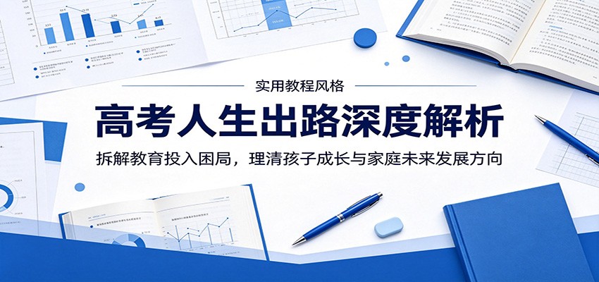 高考人生出路深度解析：拆解教育投入困局，理清孩子成长与家庭未来发展方向-HEIXMI（中国站）