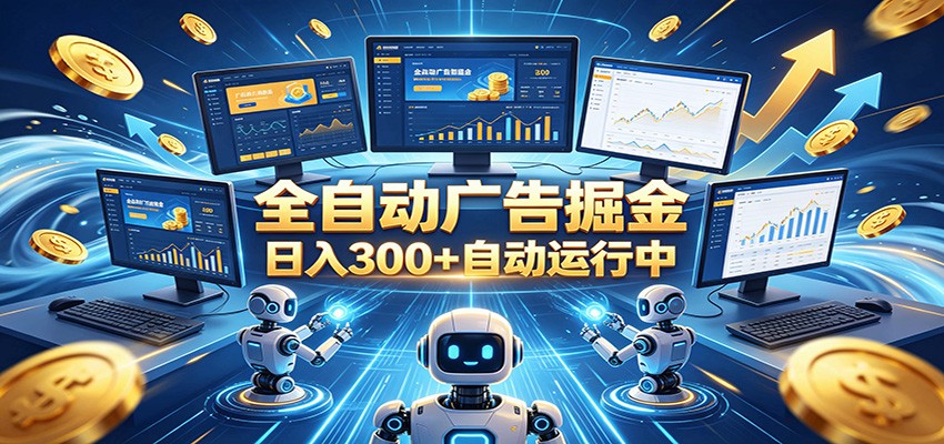 自动广告G机，日入300+，正规平台，广告浏览获益，时间自由，适合各类人群日常增收-HEIXMI（中国站）