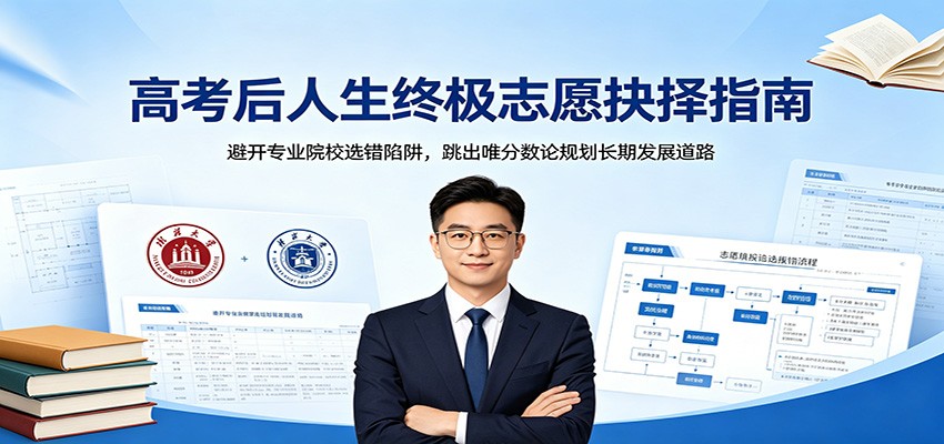 高考后人生终极志愿抉择指南：避开专业院校选错陷阱，跳出唯分数论规划长期发展道路-HEIXMI（中国站）