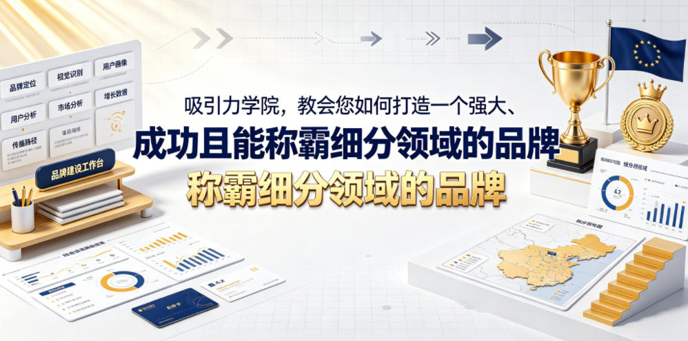 吸引力学院，教会您如何打造一个强大、成功且能称霸细分领域的品牌！【原创双语字幕】-HEIXMI（中国站）