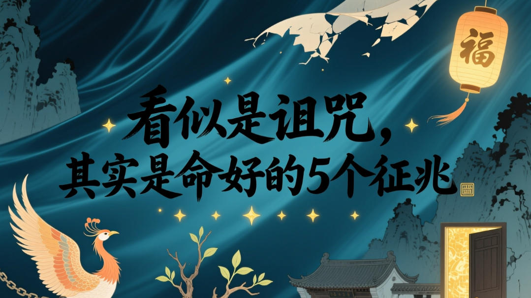 付费文章：看似是诅咒，其实是命好的5个征兆-HEIXMI（中国站）