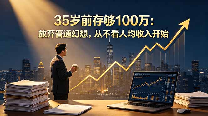 35岁前存够100万：放弃普通幻想，从不看人均收入开始-HEIXMI（中国站）