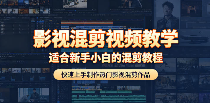 影视混剪视频教学，适合新手小白的混剪教程，快速上手制作热门影视混剪作品-HEIXMI（中国站）