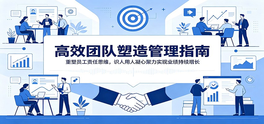高效团队塑造管理指南：重塑员工责任思维，识人用人凝心聚力实现业绩持续增长-HEIXMI（中国站）