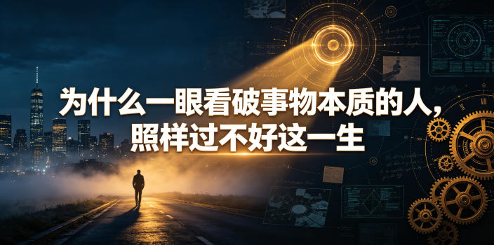 付费文章：为什么一眼看破事物本质的人，照样过不好这一生-HEIXMI（中国站）