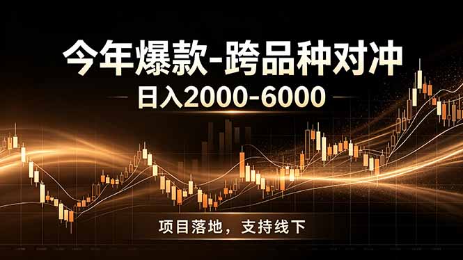 全新跨品种对冲模式上线！日稳定盈利 2000-6000，合规长久可批量放大-HEIXMI（中国站）