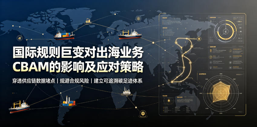 国际规则巨变对出海业务CBAM的影响及应对策略，帮助企业穿透供应链数据堵点，规避合规风险-HEIXMI（中国站）