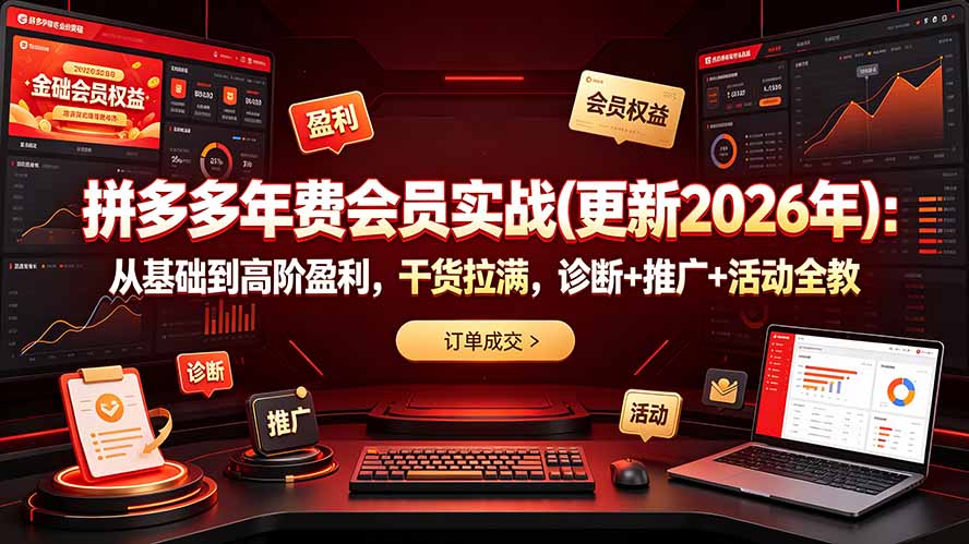 拼多多年费会员实战(更新2026年-HEIXMI（中国站）