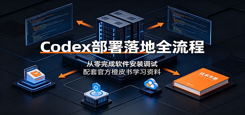 Codex部署落地全流程：从零完成软件安装调试，配套官方橙皮书学习资料-HEIXMI（中国站）