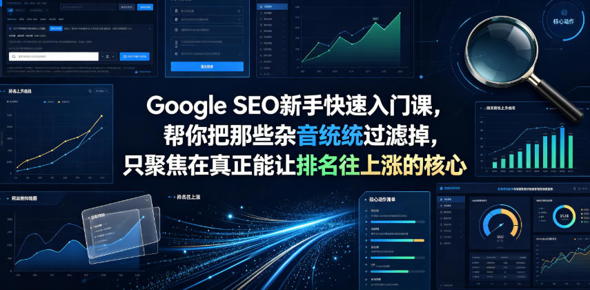 Google SEO新手快速入门课，帮你把那些杂音统统过滤掉，只聚焦在真正能让排名往上涨的核心动作【原创双语字幕】-HEIXMI（中国站）