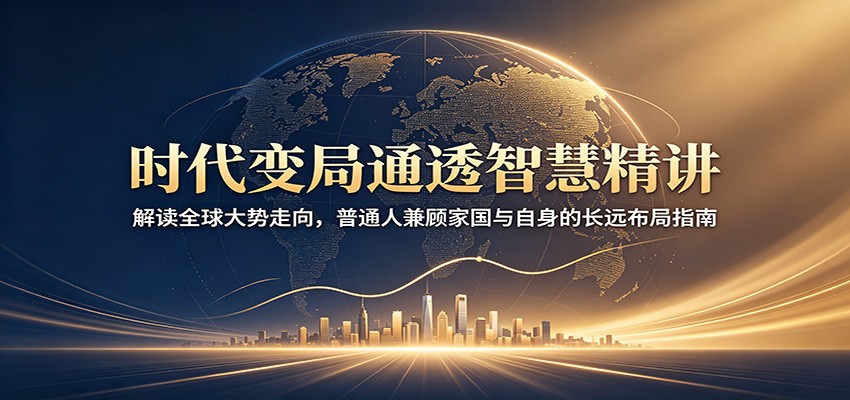 时代变局通透智慧精讲：解读全球大势走向，普通人兼顾家国与自身的长远布局指南-HEIXMI（中国站）