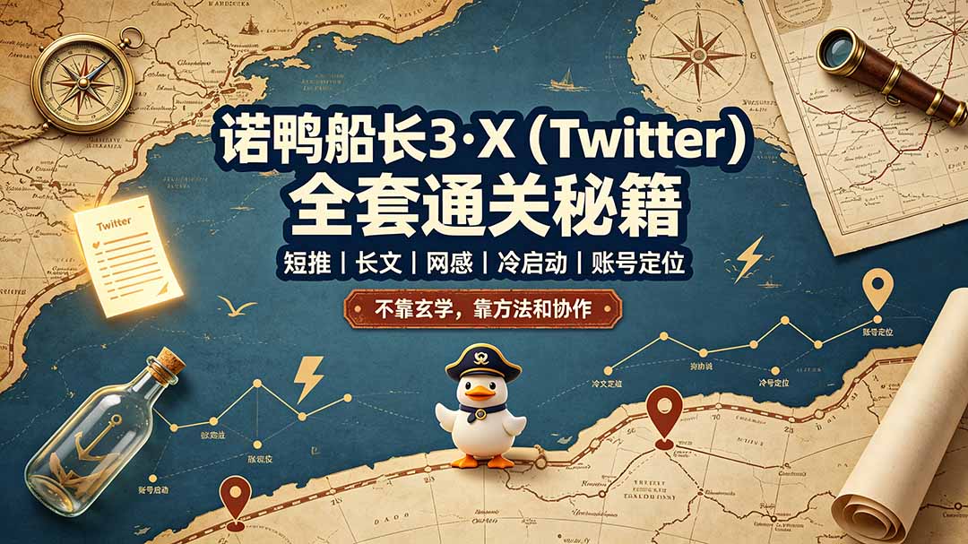 诺鸭船长3·X(Twitter-HEIXMI（中国站）