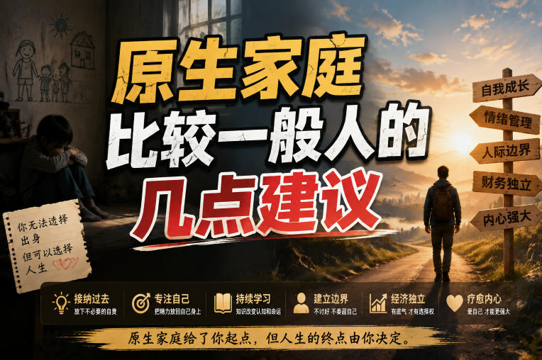 付费文章：给原生家庭比较一般人的几点建议-HEIXMI（中国站）