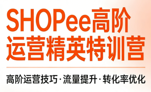 梦凡老师·Shopee虾皮高阶运营课程(更新)-HEIXMI（中国站）