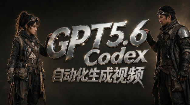 GPT5.6+Codex自动化生成视频全流程实战，从提示词设计、角色设定、封面海报，到视频生成思路与自动化工作流-HEIXMI（中国站）