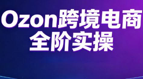 Ozon跨境电商全阶实操课程-HEIXMI（中国站）
