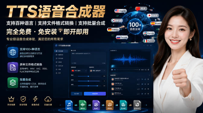最新TTS配音，支持批量，支持文件格式转换，功能超多-HEIXMI（中国站）