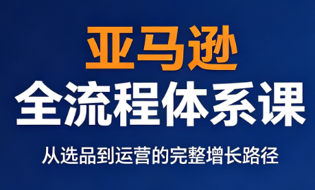 跨境大武当·亚马逊全流程体系课-HEIXMI（中国站）