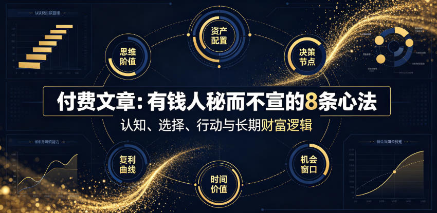 付费文章：有钱人秘而不宣的8条心法-HEIXMI（中国站）
