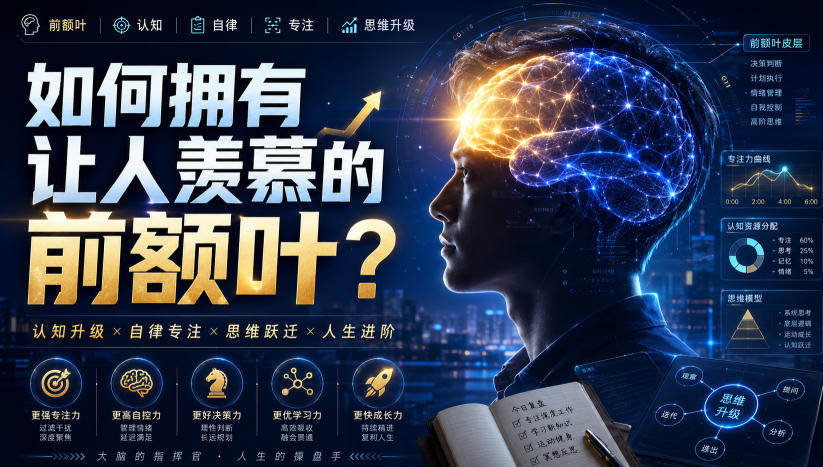 付费文：如何拥有让人羡慕的前额叶？-HEIXMI（中国站）