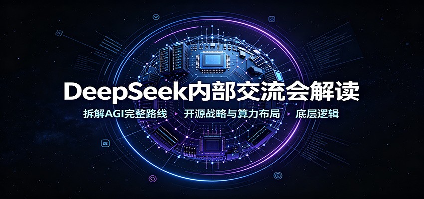 DeepSeek内部交流会解读：拆解AGI完整路线，开源战略与算力布局底层逻辑-HEIXMI（中国站）