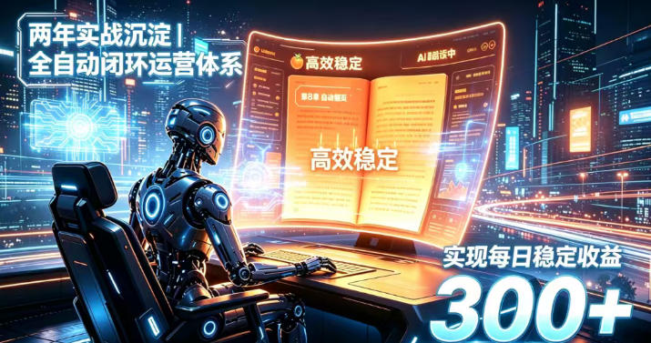 两年实战沉淀｜全自动闭环运营体系，实现每日稳定收益300+【揭秘】-HEIXMI（中国站）