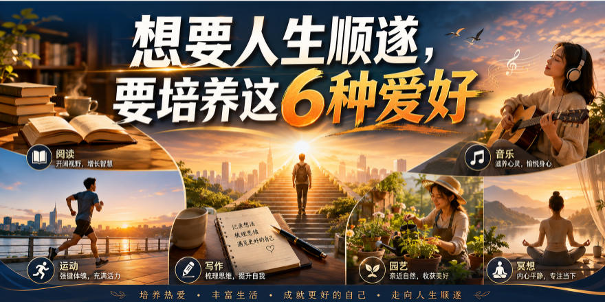 公众号付费文章：想要人生顺遂，要培养这6种爱好-HEIXMI（中国站）
