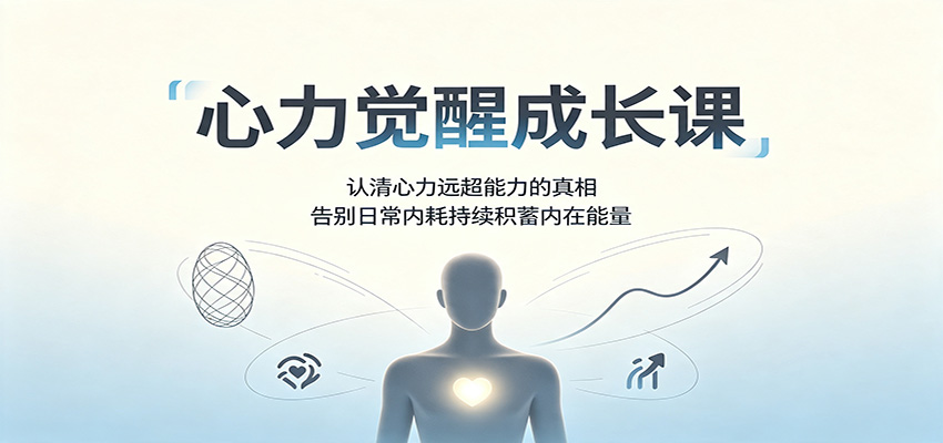 心力觉醒成长课：认清心力远超能力的真相，告别日常内耗持续积蓄内在能量-HEIXMI（中国站）