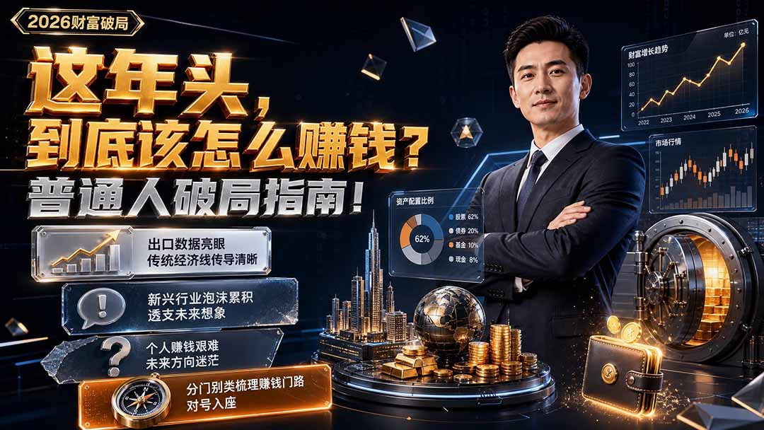 付费文章：这年头，到底该怎么赚钱？普通人破局指南！-HEIXMI（中国站）